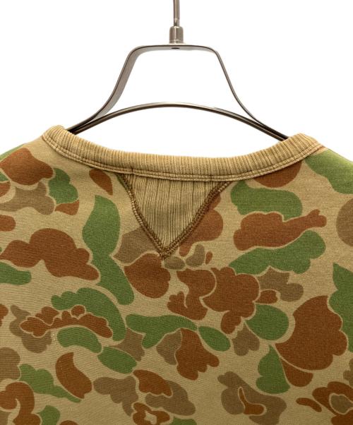 RRL（ダブルアールエル）RRL (ダブルアールエル) スウェットプルオーバー カーキ サイズ:XSの古着・服飾アイテム