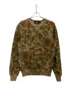 RRLダブルアールエル）の古着「スウェットプルオーバー」｜カーキ