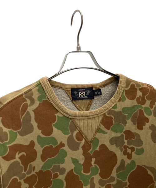 RRL（ダブルアールエル）RRL (ダブルアールエル) スウェットプルオーバー カーキ サイズ:Sの古着・服飾アイテム