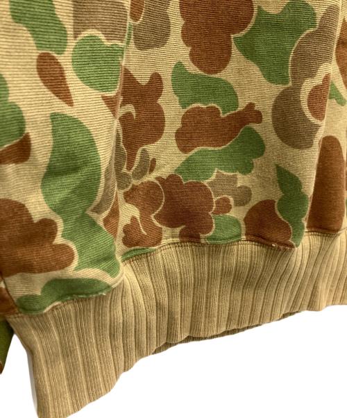 RRL（ダブルアールエル）RRL (ダブルアールエル) スウェットプルオーバー カーキ サイズ:Sの古着・服飾アイテム