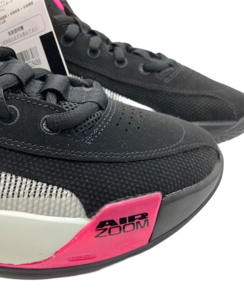 NIKE（ナイキ）NIKE (ナイキ) バスケットシューズ ブラック×ピンク サイズ:27 未使用品の古着・服飾アイテム