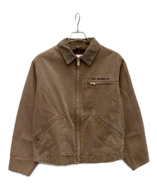 BEAMS HEART（ビームスハート）BEAMS HEART (ビームスハート) GMS ダッグ ショート ブルゾン ブラウン サイズ:Ｓ 未使用品の古着・服飾アイテム