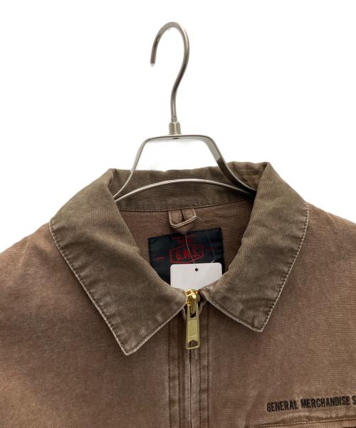 BEAMS HEART（ビームスハート）BEAMS HEART (ビームスハート) GMS ダッグ ショート ブルゾン ブラウン サイズ:Ｓ 未使用品の古着・服飾アイテム