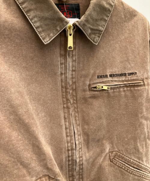 BEAMS HEART（ビームスハート）BEAMS HEART (ビームスハート) GMS ダッグ ショート ブルゾン ブラウン サイズ:Ｓ 未使用品の古着・服飾アイテム