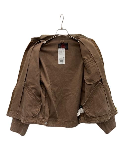 BEAMS HEART（ビームスハート）BEAMS HEART (ビームスハート) GMS ダッグ ショート ブルゾン ブラウン サイズ:Ｓ 未使用品の古着・服飾アイテム