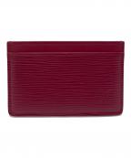 LOUIS VUITTONルイ ヴィトン）の古着「ポルト カルト・サーンプル」｜レッド