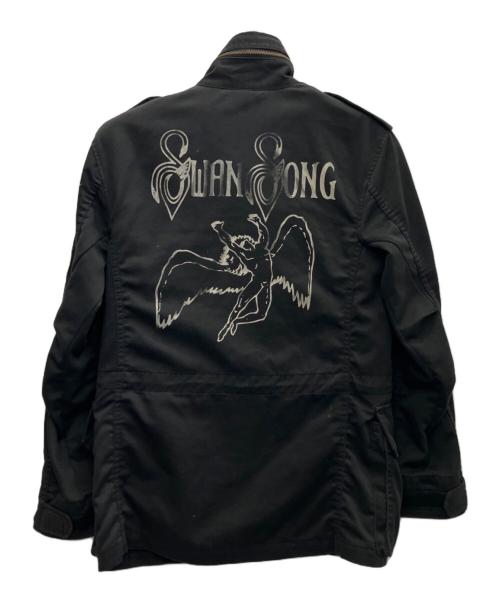 Hysteric Glamour（ヒステリックグラマー）Hysteric Glamour (ヒステリックグラマー) LED-ZEPPELIN (レッド・ツェッペリン) M65ジャケット ブラック サイズ:SIZEFREEの古着・服飾アイテム