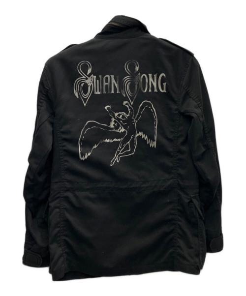 Hysteric Glamour（ヒステリックグラマー）Hysteric Glamour (ヒステリックグラマー) LED-ZEPPELIN (レッド・ツェッペリン) M65ジャケット ブラック サイズ:SIZEFREEの古着・服飾アイテム