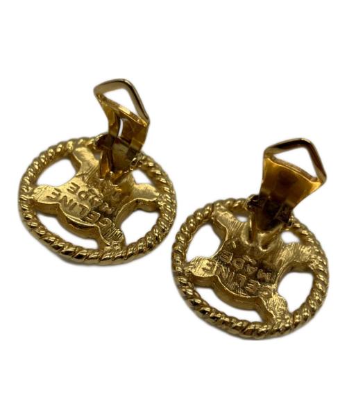 CELINE（セリーヌ）CELINE (セリーヌ) イヤリング ゴールドの古着・服飾アイテム