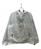 SUPREME×NIKEシュプリーム×ナイキ）の古着「アノラックパーカー」｜ホワイト×スカイブルー