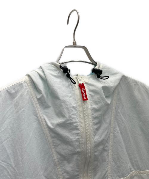 SUPREME（シュプリーム）Supreme (シュプリーム) NIKE (ナイキ) アノラックパーカー ホワイト×スカイブルー サイズ:Lの古着・服飾アイテム