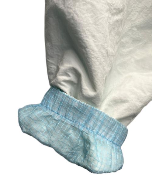 SUPREME（シュプリーム）Supreme (シュプリーム) NIKE (ナイキ) アノラックパーカー ホワイト×スカイブルー サイズ:Lの古着・服飾アイテム