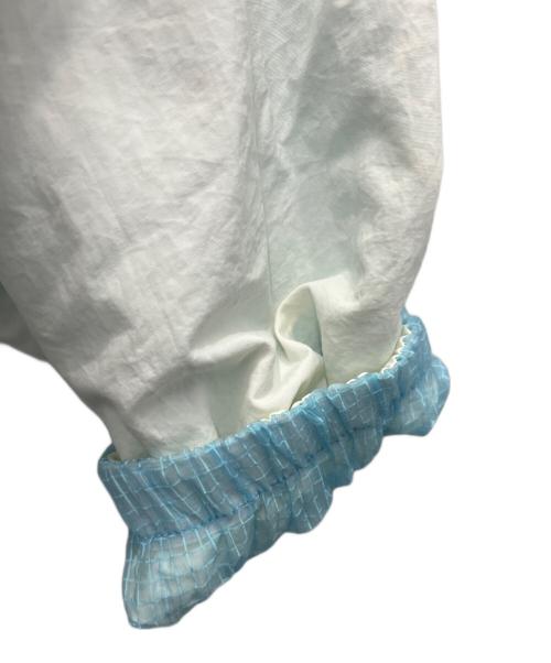 SUPREME（シュプリーム）Supreme (シュプリーム) NIKE (ナイキ) アノラックパーカー ホワイト×スカイブルー サイズ:Lの古着・服飾アイテム