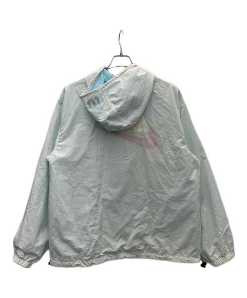 SUPREME（シュプリーム）Supreme (シュプリーム) NIKE (ナイキ) アノラックパーカー ホワイト×スカイブルー サイズ:Lの古着・服飾アイテム