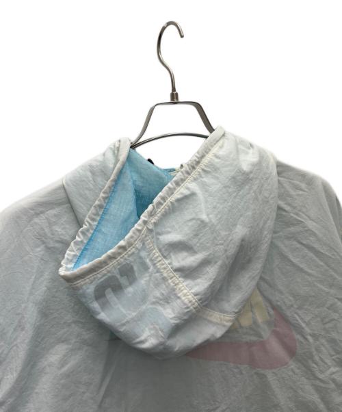 SUPREME（シュプリーム）Supreme (シュプリーム) NIKE (ナイキ) アノラックパーカー ホワイト×スカイブルー サイズ:Lの古着・服飾アイテム