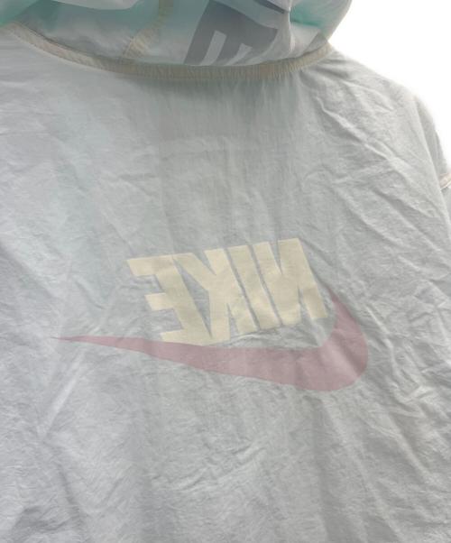 SUPREME（シュプリーム）Supreme (シュプリーム) NIKE (ナイキ) アノラックパーカー ホワイト×スカイブルー サイズ:Lの古着・服飾アイテム