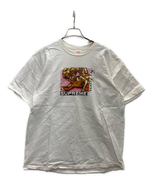 SUPREME（シュプリーム）Supreme (シュプリーム) 半袖カットソー ホワイト サイズ:Lの古着・服飾アイテム