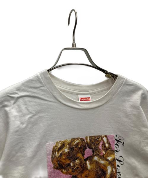 SUPREME（シュプリーム）Supreme (シュプリーム) 半袖カットソー ホワイト サイズ:Lの古着・服飾アイテム