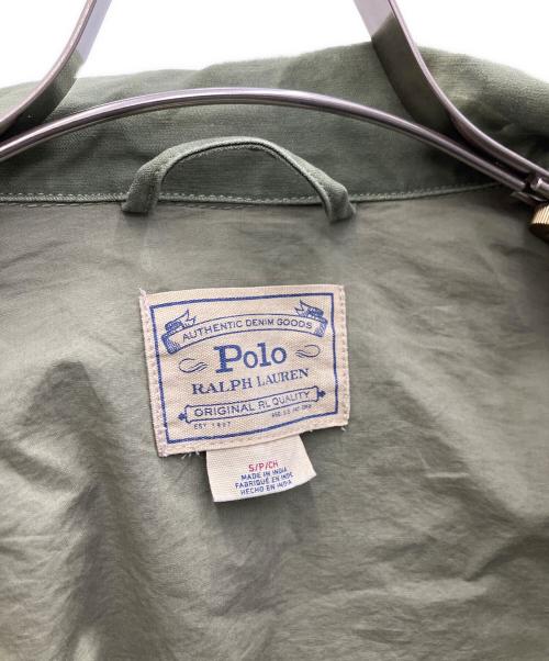 POLO RALPH LAUREN（ポロ・ラルフローレン）POLO RALPH LAUREN (ポロ・ラルフローレン) ミリタリージャケット オリーブ サイズ:Ｓの古着・服飾アイテム