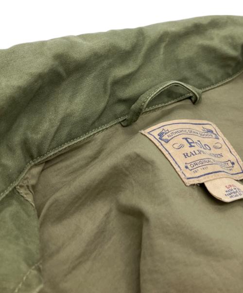 POLO RALPH LAUREN（ポロ・ラルフローレン）POLO RALPH LAUREN (ポロ・ラルフローレン) ミリタリージャケット オリーブ サイズ:Ｓの古着・服飾アイテム