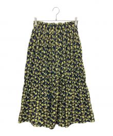 JOURNAL STANDARD relume（ジャーナルスタンダード レリューム）の古着「ロングスカート」｜ブラック×イエロー