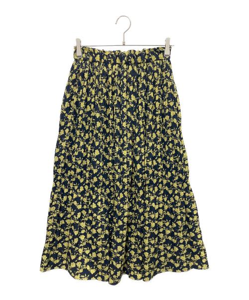 JOURNAL STANDARD relume（ジャーナルスタンダード レリューム）JOURNAL STANDARD relume (ジャーナルスタンダード レリューム) ロングスカート ブラック×イエロー サイズ:SIZE Freeの古着・服飾アイテム