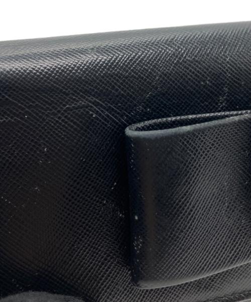 PRADA（プラダ）PRADA (プラダ) 長財布 ブラックの古着・服飾アイテム