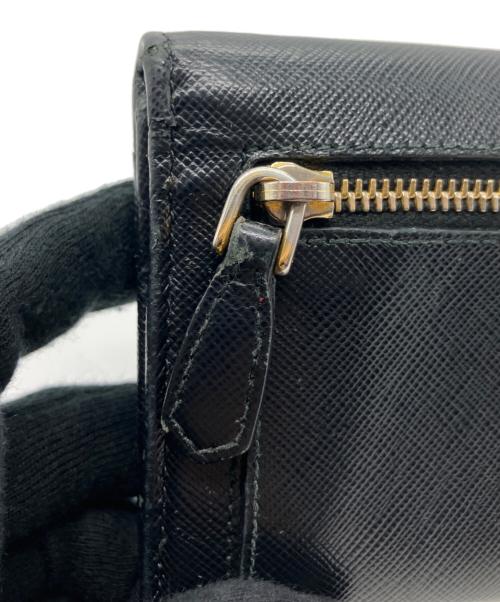 PRADA（プラダ）PRADA (プラダ) 長財布 ブラックの古着・服飾アイテム