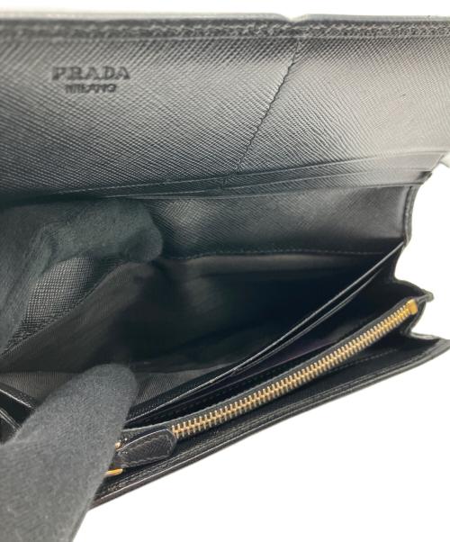 PRADA（プラダ）PRADA (プラダ) 長財布 ブラックの古着・服飾アイテム