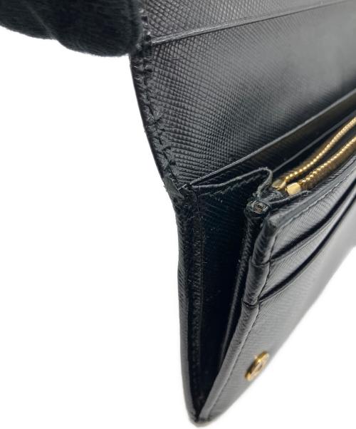 PRADA（プラダ）PRADA (プラダ) 長財布 ブラックの古着・服飾アイテム