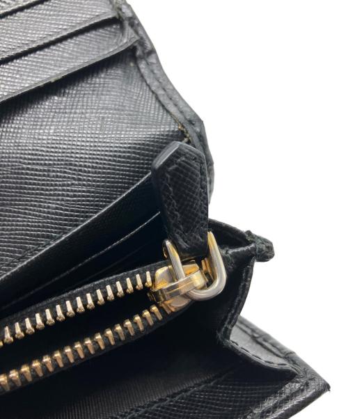 PRADA（プラダ）PRADA (プラダ) 長財布 ブラックの古着・服飾アイテム