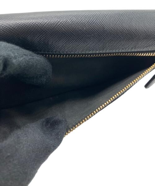 PRADA（プラダ）PRADA (プラダ) 長財布 ブラックの古着・服飾アイテム