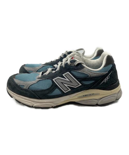 NEW BALANCE（ニューバランス）NEW BALANCE (ニューバランス) M990TE3 ブラック×ブルー サイズ:27.5の古着・服飾アイテム