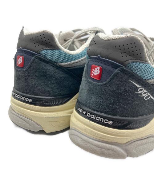 NEW BALANCE（ニューバランス）NEW BALANCE (ニューバランス) M990TE3 ブラック×ブルー サイズ:27.5の古着・服飾アイテム