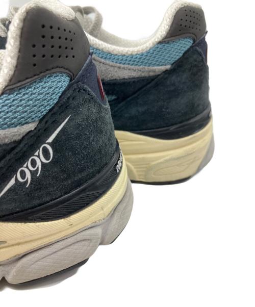 NEW BALANCE（ニューバランス）NEW BALANCE (ニューバランス) M990TE3 ブラック×ブルー サイズ:27.5の古着・服飾アイテム