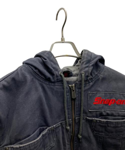 SNAP-ON（スナップオン）SNAP-ON (スナップオン) CVC Woven jacket グレー サイズ:Sの古着・服飾アイテム