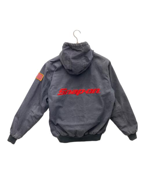 SNAP-ON（スナップオン）SNAP-ON (スナップオン) CVC Woven jacket グレー サイズ:Sの古着・服飾アイテム