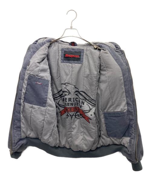 SNAP-ON（スナップオン）SNAP-ON (スナップオン) CVC Woven jacket グレー サイズ:Sの古着・服飾アイテム