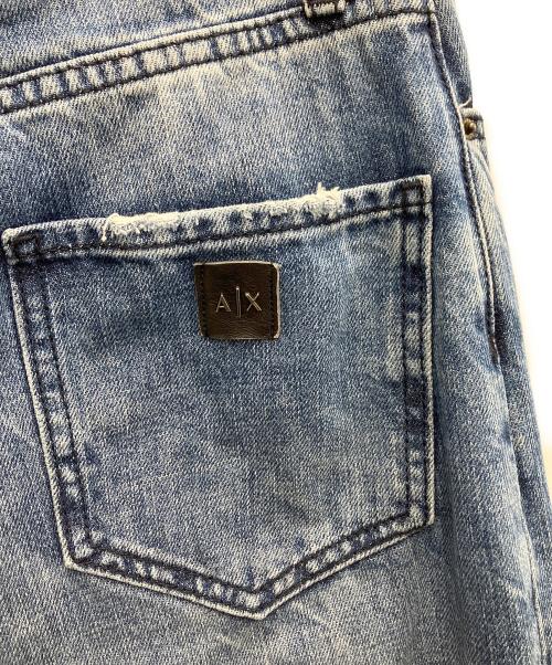 ARMANI EXCHANGE（アルマーニ エクスチェンジ）ARMANI EXCHANGE (アルマーニ エクスチェンジ) デニムパンツ インディゴ サイズ:SIZE 25cmの古着・服飾アイテム