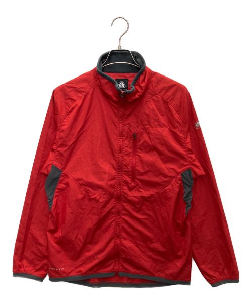 NIKE ACG（ナイキエーシージー）NIKE ACG (ナイキエーシージー) ナイロンジャケット グレー×レッド サイズ:Lの古着・服飾アイテム