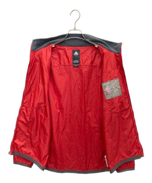 NIKE ACG（ナイキエーシージー）NIKE ACG (ナイキエーシージー) ナイロンジャケット グレー×レッド サイズ:Lの古着・服飾アイテム