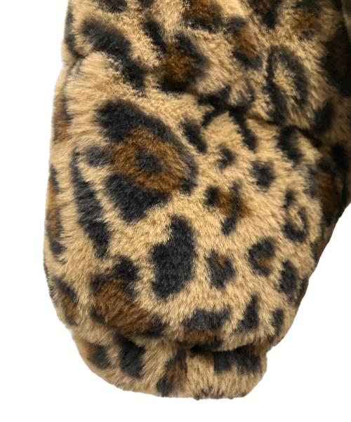 FIRST DOWN（ファーストダウン）FIRST DOWN (ファーストダウン) BlackEyePatch (ブラックアイパッチ) ダウンジャケット ブラウン×ベージュ サイズ:XLの古着・服飾アイテム