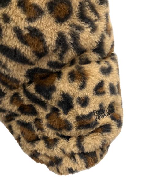 FIRST DOWN（ファーストダウン）FIRST DOWN (ファーストダウン) BlackEyePatch (ブラックアイパッチ) ダウンジャケット ブラウン×ベージュ サイズ:XLの古着・服飾アイテム