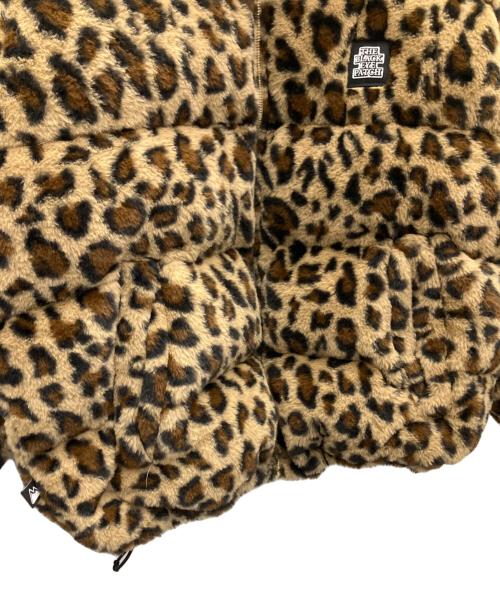 FIRST DOWN（ファーストダウン）FIRST DOWN (ファーストダウン) BlackEyePatch (ブラックアイパッチ) ダウンジャケット ブラウン×ベージュ サイズ:XLの古着・服飾アイテム