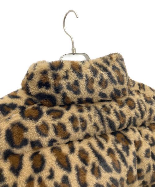 FIRST DOWN（ファーストダウン）FIRST DOWN (ファーストダウン) BlackEyePatch (ブラックアイパッチ) ダウンジャケット ブラウン×ベージュ サイズ:XLの古着・服飾アイテム