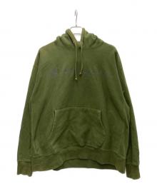 Champion（チャンピオン）の古着「リバースウィーブスウェット」｜オリーブ