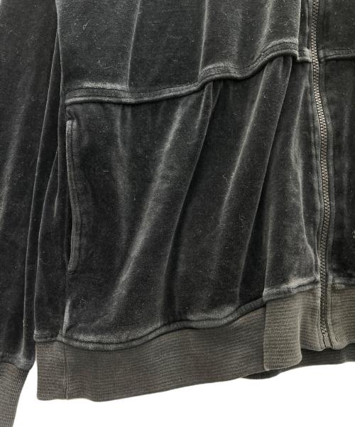 KARL KANI（カールカナイ）KARL KANI (カールカナイ) ベロアトラックジャケット ブラック サイズ:XLの古着・服飾アイテム