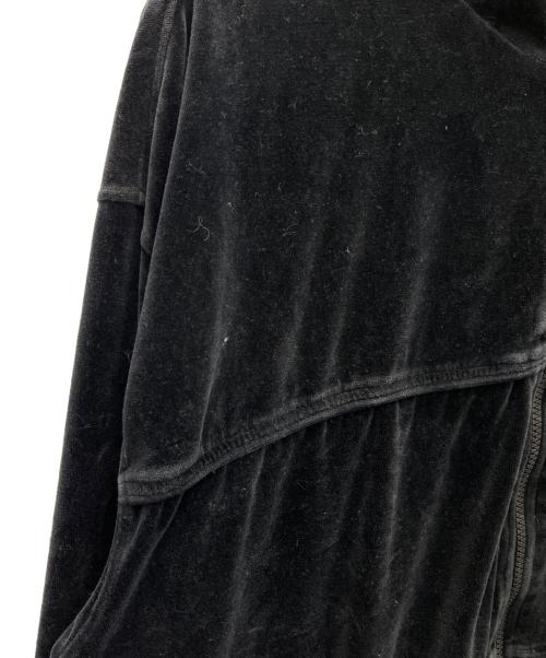 KARL KANI（カールカナイ）KARL KANI (カールカナイ) ベロアトラックジャケット ブラック サイズ:XLの古着・服飾アイテム