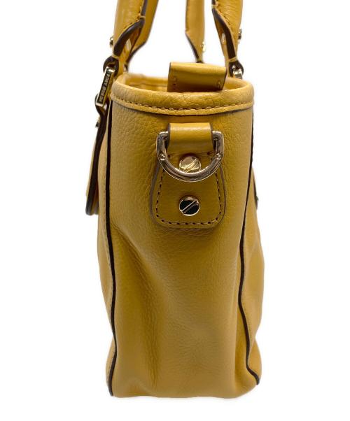 TORY BURCH（トリーバーチ）TORY BURCH (トリーバーチ) 2WAYハンドバッグ イエローの古着・服飾アイテム