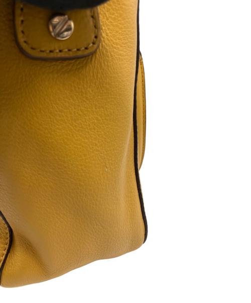 TORY BURCH（トリーバーチ）TORY BURCH (トリーバーチ) 2WAYハンドバッグ イエローの古着・服飾アイテム